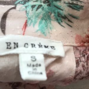 En Creme Dresses - Blush Floral Long Sleeve Tunic Dress En Creme Dresses - Blush Floral Long Sleeve Tunic Dress